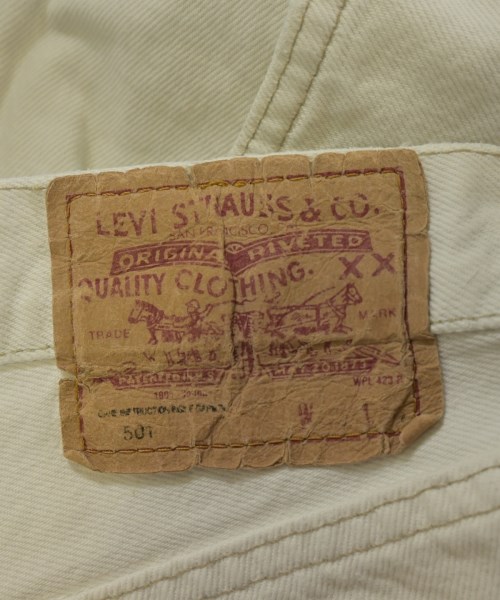 Levi's（リーバイス）デニムパンツ 白 サイズ:36(XXL位) メンズ/2200661519158