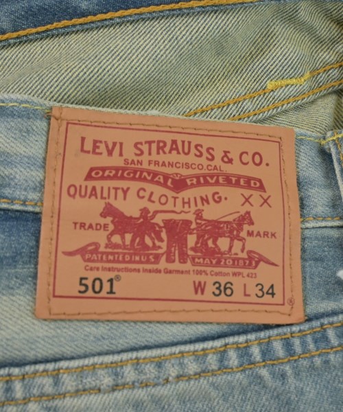 Levi's（リーバイス）デニムパンツ 青 サイズ:36(XXL位) メンズ/2200661674208