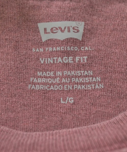 Levi's（リーバイス）Tシャツ・カットソー 赤 サイズ:L メンズ/2200710519061