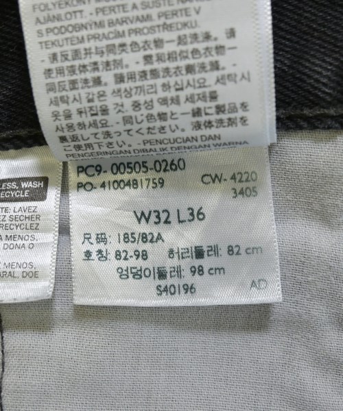 Levi's（リーバイス）デニムパンツ 黒 サイズ:32(L位) メンズ/2200709099314