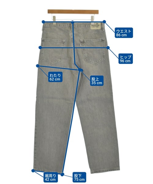 Levi's（リーバイス）デニムパンツ グレー サイズ:32(L位) メンズ/2200710806192