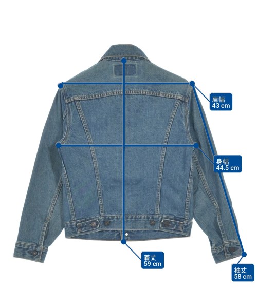 Levi's（リーバイス）デニムジャケット 紺 サイズ:34(S位) メンズ/2200700137084