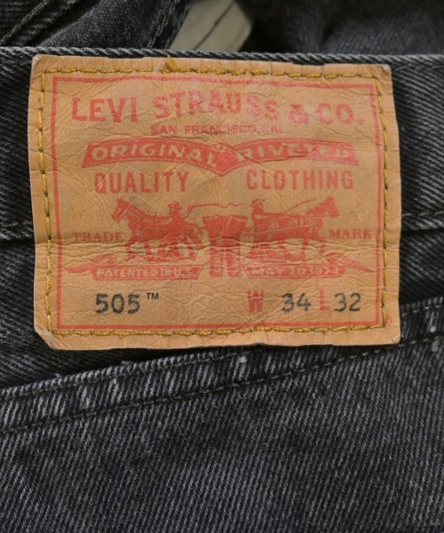 Levi's（リーバイス）デニムパンツ 黒 サイズ:34(XL位) メンズ/2200707205069