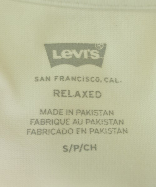 Levi's（リーバイス）Tシャツ・カットソー 白 サイズ:S メンズ/2200711238084