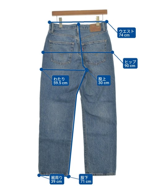 Levi's（リーバイス）デニムパンツ 青 サイズ:27(M位) レディース/2200711806054