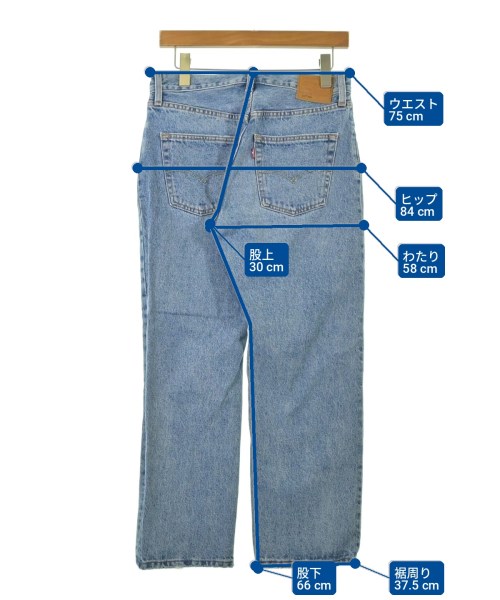 Levi's（リーバイス）デニムパンツ 青 サイズ:27(M位) レディース/2200711876064