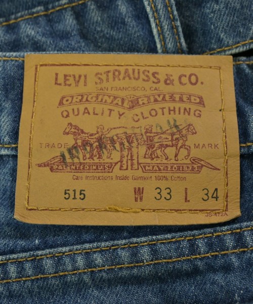 Levi's（リーバイス）デニムパンツ 青 サイズ:33(L位) メンズ/2200712174039