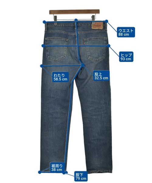 Levi's（リーバイス）デニムパンツ 紺 サイズ:33(L位) メンズ/2200708028124