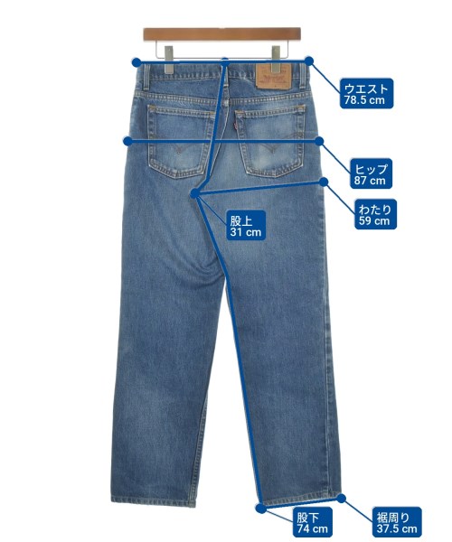 Levi's（リーバイス）デニムパンツ 青 サイズ:31(M位) メンズ/2200712623025