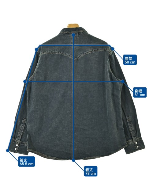 Levi's（リーバイス）カジュアルシャツ 紺 サイズ:XL メンズ/2200712624015
