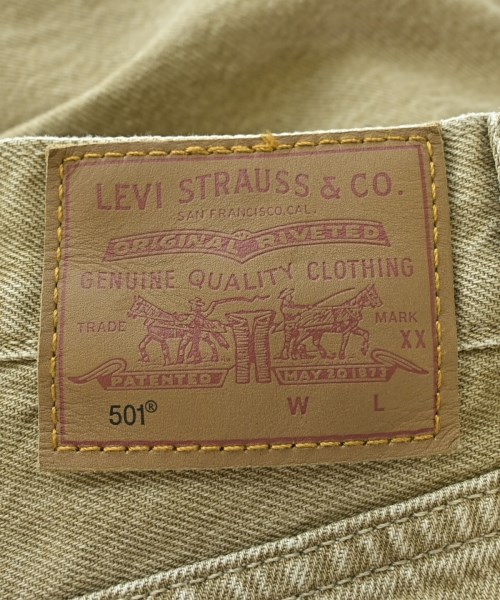 Levi's（リーバイス）デニムパンツ ベージュ サイズ:-(L位) レディース/2200712772044