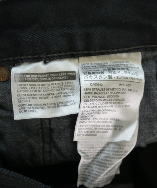 Levi's（リーバイス）デニムパンツ 黒 サイズ:34(XL位) メンズ/2200712969024