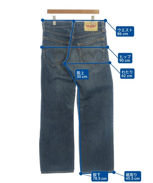 Levi's（リーバイス）デニムパンツ 青 サイズ:34(XL位) メンズ/2200712969031