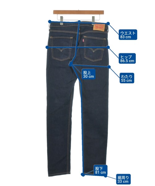 Levi's（リーバイス）デニムパンツ 紺 サイズ:32(L位) メンズ/2200711409187