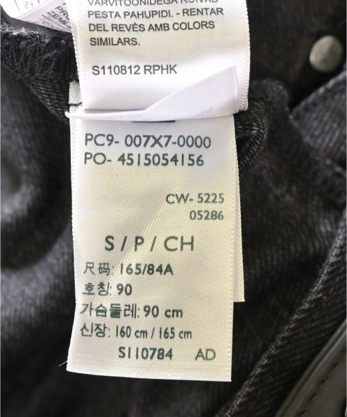 Levi's（リーバイス）デニムジャケット 黒 サイズ:S メンズ/2200714136011