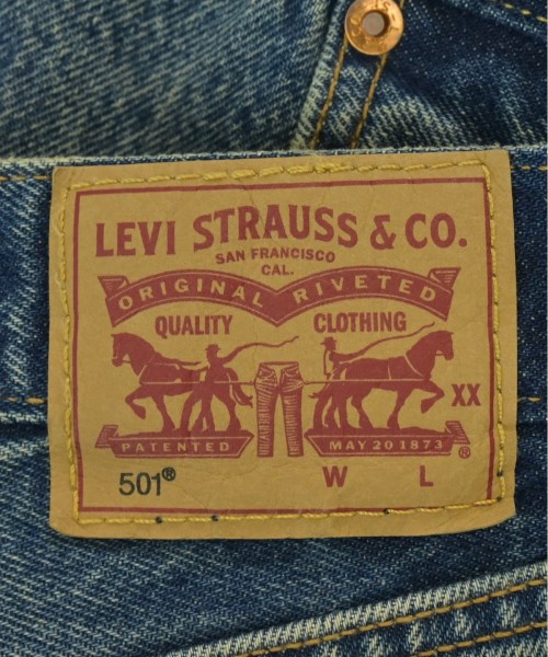 Levi's（リーバイス）デニムパンツ 青 サイズ:-(XL位) レディース/2200715373804