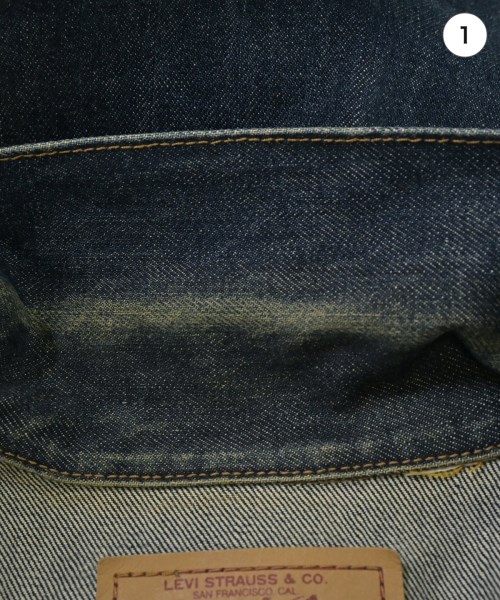 Levi's（リーバイス）デニムジャケット 紺 サイズ:XL メンズ/2200715837108