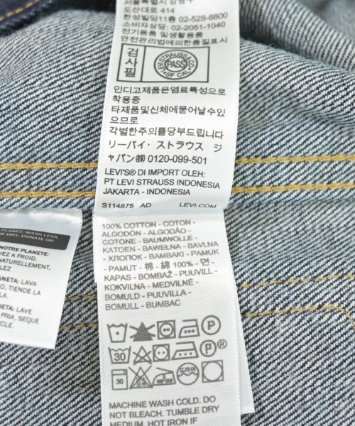 Levi's（リーバイス）デニムジャケット 紺 サイズ:XS レディース/2200710688019