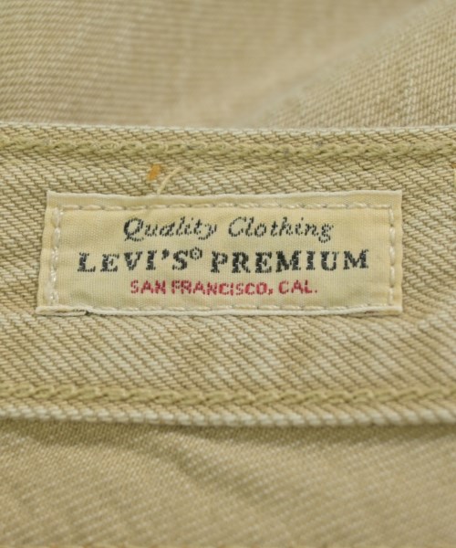 Levi's（リーバイス）デニムパンツ ベージュ サイズ:28(S位) レディース/2200712632041