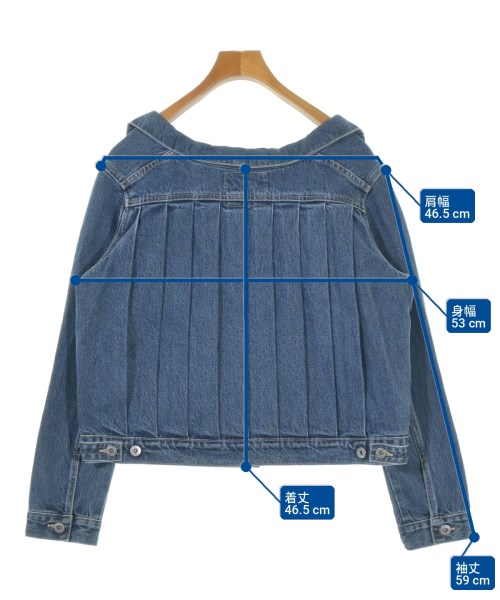 LEVI'S MADE&CRAFTED（リーバイスメイドアンドクラフテッド）デニムジャケット 紺 サイズ:S レディース/2200716417125