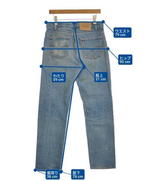 Levi's（リーバイス）デニムパンツ 紺 サイズ:33(L位) メンズ/2200712838320