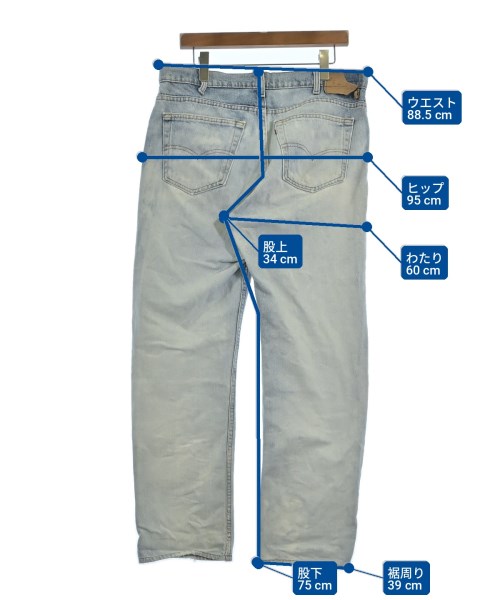Levi's（リーバイス）デニムパンツ 青 サイズ:-(XL位) メンズ/2200716818083