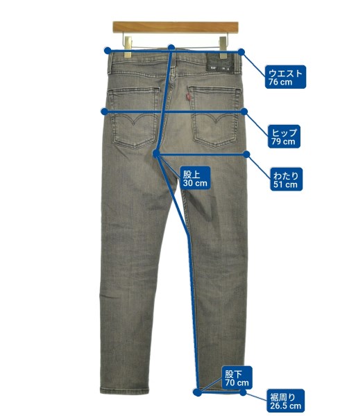 Levi's（リーバイス）デニムパンツ 黒 サイズ:30(M位) メンズ/2200717009015