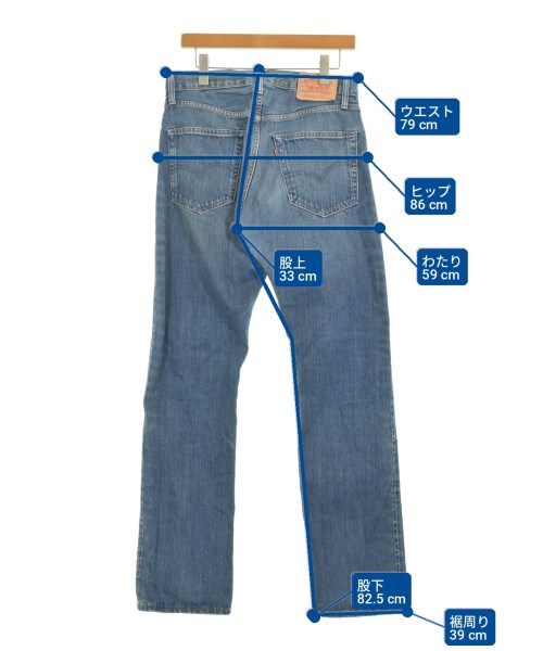 Levi's（リーバイス）デニムパンツ 青 サイズ:32(L位) メンズ/2200714418025