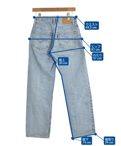 Levi's（リーバイス）デニムパンツ 青 サイズ:24(S位) レディース/2200718886066