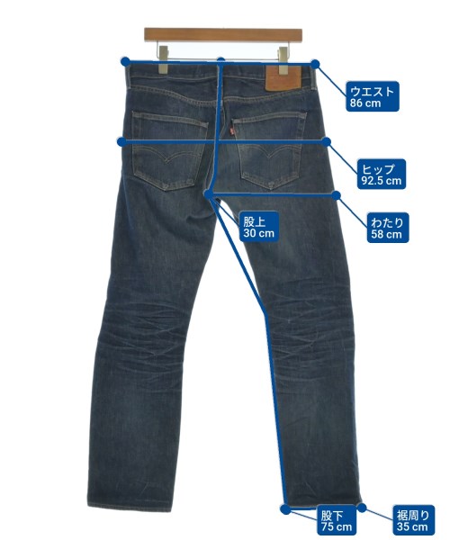 Levi's（リーバイス）デニムパンツ 紺 サイズ:32(L位) メンズ/2200633836283