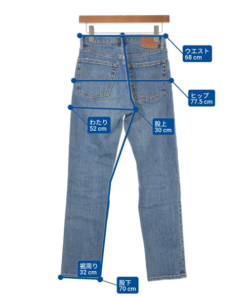 Levi's（リーバイス）デニムパンツ 紺 サイズ:25(S位) レディース/2200636993020