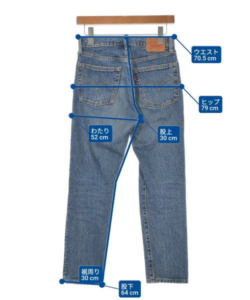 Levi's（リーバイス）デニムパンツ 紺 サイズ:25(S位) レディース/2200636993037