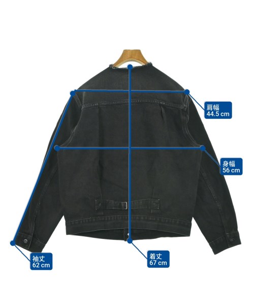 Levi's（リーバイス）デニムジャケット 黒 サイズ:S メンズ/2200646559063