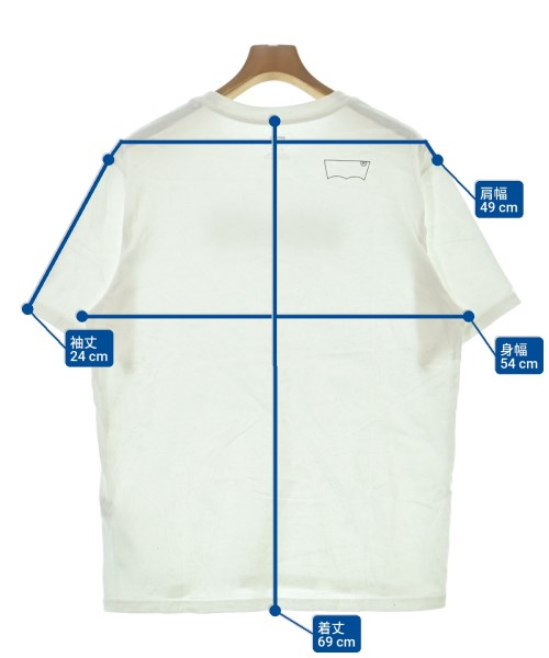 Levi's（リーバイス）Tシャツ・カットソー 白 サイズ:M メンズ/2200647558027
