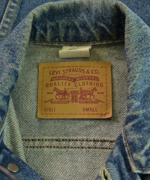 Levi's（リーバイス）デニムジャケット 青 サイズ:S レディース/2200647849064