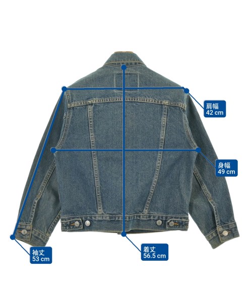 Levi's（リーバイス）デニムジャケット 青 サイズ:S レディース/2200647849064