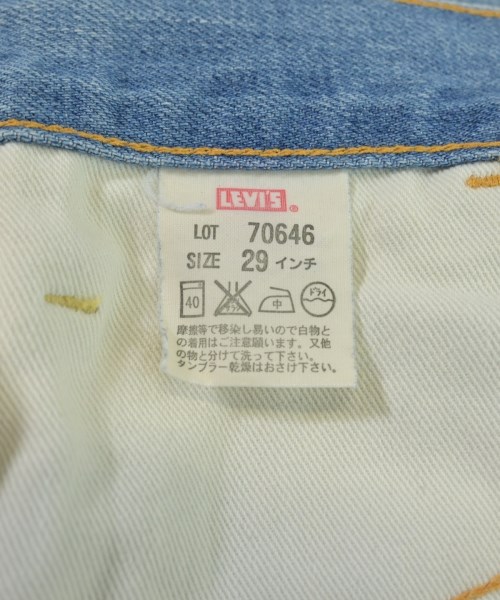LEVI'S VINTAGE CLOTHING（リーバイスヴィンテージクロージング）デニムパンツ 青 サイズ:29(S位) メンズ/2200638240047