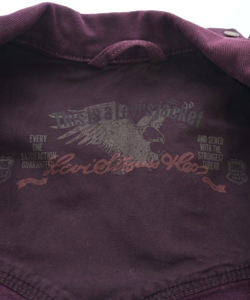Levi's（リーバイス）デニムジャケット 紫 サイズ:M メンズ/2200640517014