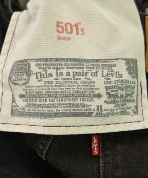 Levi's（リーバイス）デニムパンツ 黒 サイズ:30(M位) メンズ/2200649264148