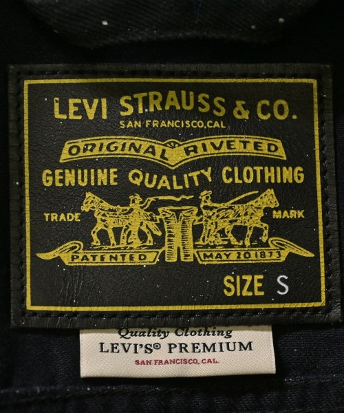 Levi's（リーバイス）デニムジャケット 黒 サイズ:S メンズ/2200649879427