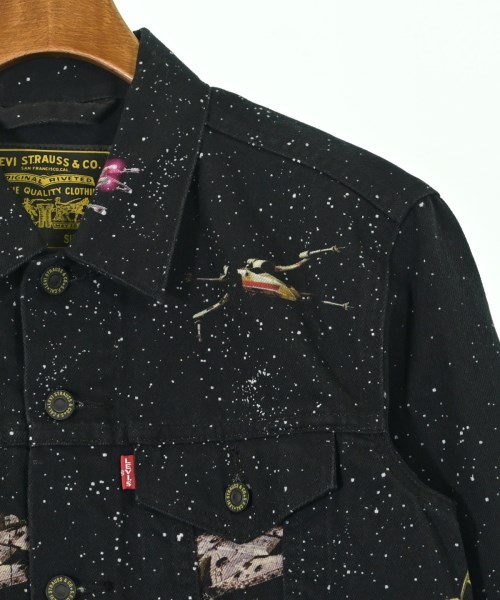 Levi's（リーバイス）デニムジャケット 黒 サイズ:S メンズ/2200649879427