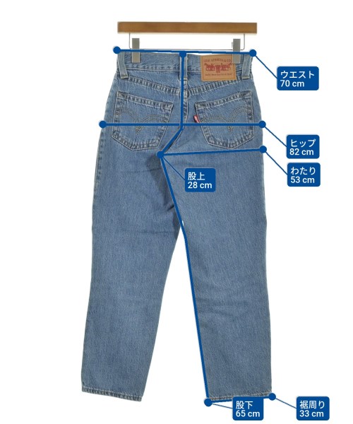 Levi's（リーバイス）デニムパンツ 紺 サイズ:24(S位) レディース/2200650076037