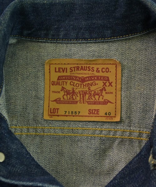 Levi's（リーバイス）デニムジャケット 紺 サイズ:40(XL位) メンズ/2200650104259