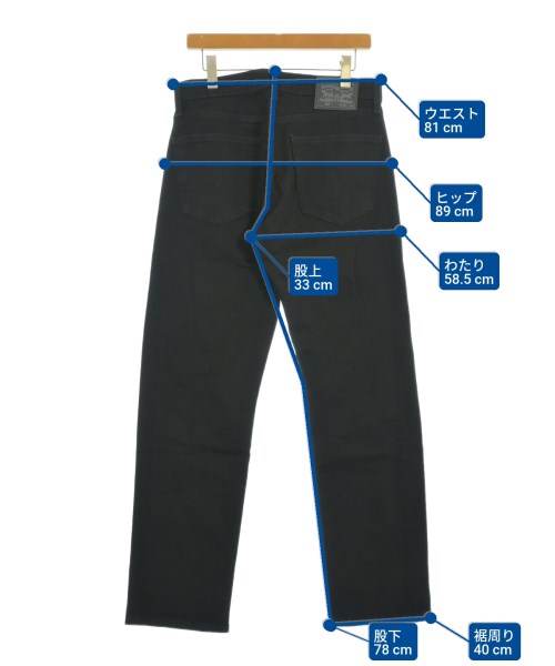 Levi's（リーバイス）デニムパンツ 黒 サイズ:32(L位) メンズ/2200645535396