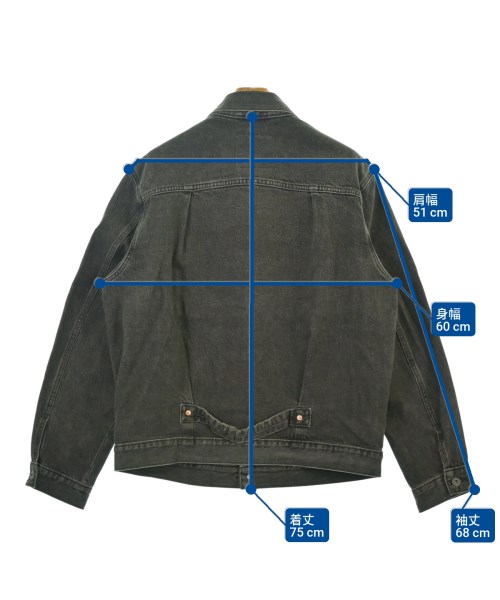 Levi's（リーバイス）デニムジャケット グレー サイズ:M メンズ/2200651054034
