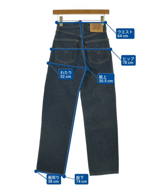Levi's（リーバイス）デニムパンツ 紺 サイズ:24(S位) レディース/2200639468051