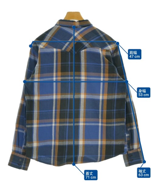 Levi's（リーバイス）カジュアルシャツ 青 サイズ:L メンズ/2200647203026