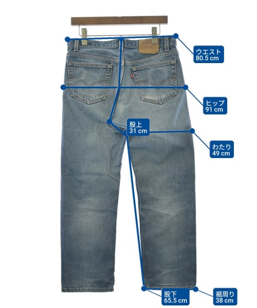 Levi's（リーバイス）デニムパンツ 青 サイズ:34(XL位) メンズ/2200648154112