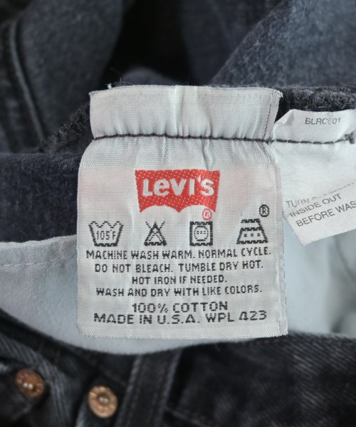 Levi's（リーバイス）デニムパンツ 黒 サイズ:34(XL位) メンズ/2200653919027