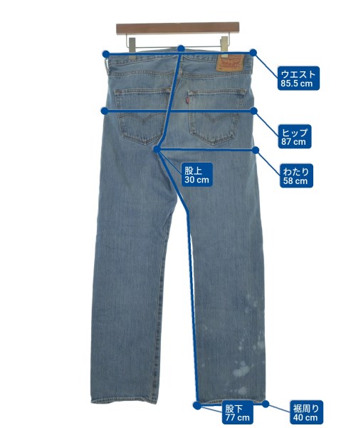 Levi's（リーバイス）デニムパンツ 青 サイズ:33(L位) メンズ/2200653919034